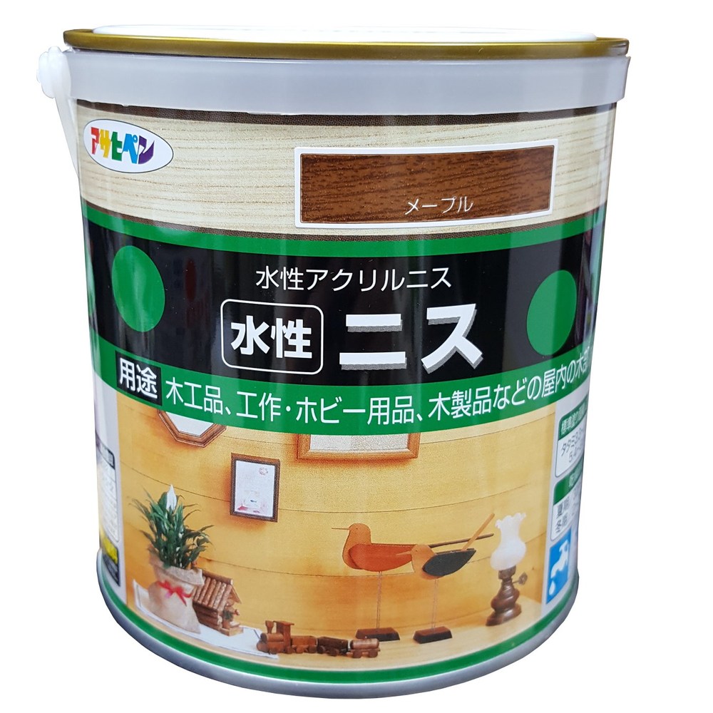 日本Asahipen 水性著色清漆金橡木0.7L｜地板油漆｜特力屋．特力屋線上購物