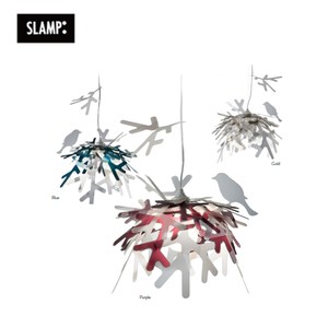 【SLAMP】LUI 吊燈 藍/金/紫藍色