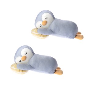 HOLA snow touch涼感造型抱枕47x24-企鵝 2入