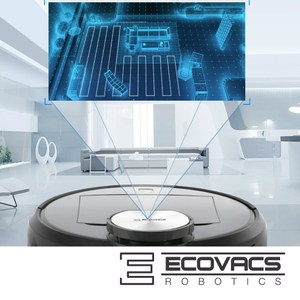 【Ecovacs】DEEBOT雷射導航吸塵機器人+無線手持吸塵器(DR98)