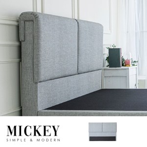 【obis】Mickey米奇單人加大3.5尺床頭片/貓抓皮(不含床底)訂製顏色(下單請備註