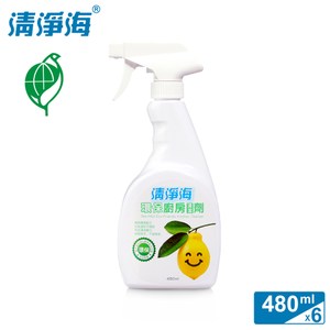 清淨海 檸檬系列環保廚房清潔劑 480ml (6入組)