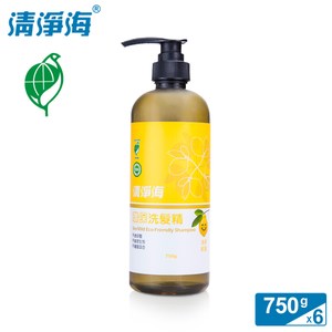 清淨海 檸檬系列環保洗髮精 750g (6入組)