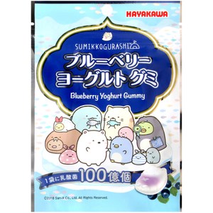 日本早川製菓-角落生物乳酸菌軟糖-藍莓風味40g