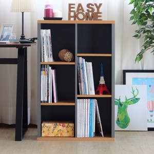 【EASY HOME】加厚六層開放式收納書櫃