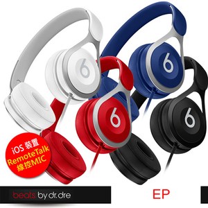 【送收納袋】Beats EP 黑色 耳罩式耳機 iOS專用線控通話