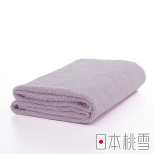 日本桃雪【精梳棉飯店浴巾】粉紫