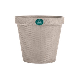 墨西哥Terragave 墨泥3.9吋環保盆器/套盆組混色3入花盆｜園藝休閒
