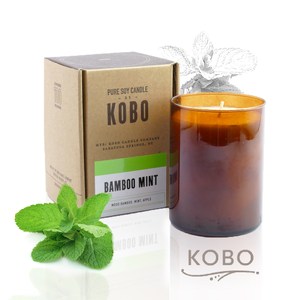 【KOBO】美國大豆精油蠟燭 - 青澀進行-435g/可燃燒100hr