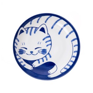 日本虎貓咪圓盤20cm