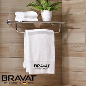 (組)BRAVAT 融宜不鏽鋼毛巾置物架-2入
