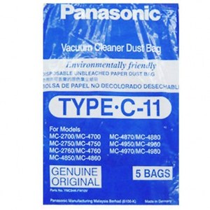 Panasonic 國際牌 吸塵器專用集塵紙袋 5入 TYPE-C-11