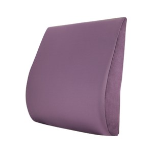 【Prodigy波特鉅】〈空氣布〉舒腰枕(透氣舒適機能質感 辦公室O舒腰枕-空氣紫