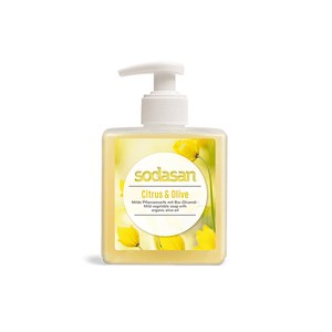 德國Sodasan蘇達桑植物洗手乳300ML(2入組)-4款味道柑橘&橄欖300ml-2入