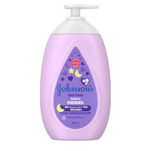 進口 Johnson's 嬰兒乳液-甜睡潤膚(500ml)*3