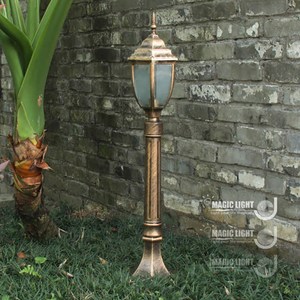 【光的魔法師】古銅矮柱燈 歐式庭院燈 室外照明 燈具