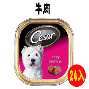 Cesar 西莎餐盒 牛肉口味 100g X 24入