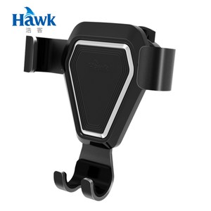 Hawk G5出風口重力感應手機架(19-HCG500)銀色