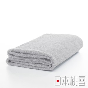 日本桃雪【精梳棉飯店浴巾】霧灰
