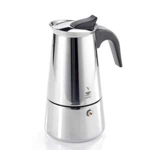 德國GEFU不鏽鋼濃縮咖啡壺(6杯)