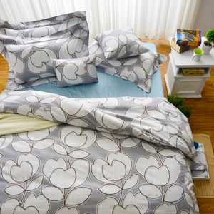 【Cozy inn】花趣-200織精梳棉被套床包組(單人)