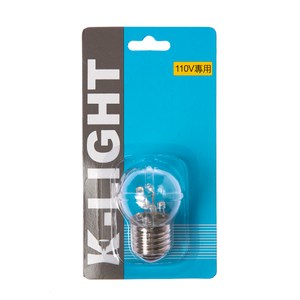 LED E27 0.5W 專利球型燈泡 清光