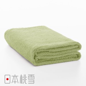 日本桃雪【居家浴巾】綠色