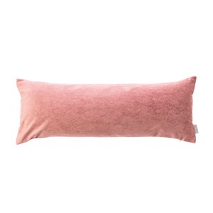 HOLA 素色星悅雙色長抱枕40x120cm 玫粉色