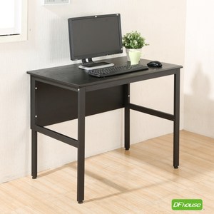 《DFhouse》頂楓90公分電腦桌-黑橡木色黑橡木色