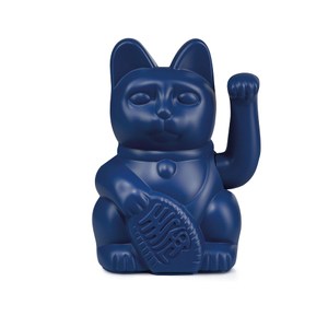 DONKEY PRODUCTS 經典款霧面招財貓-深藍